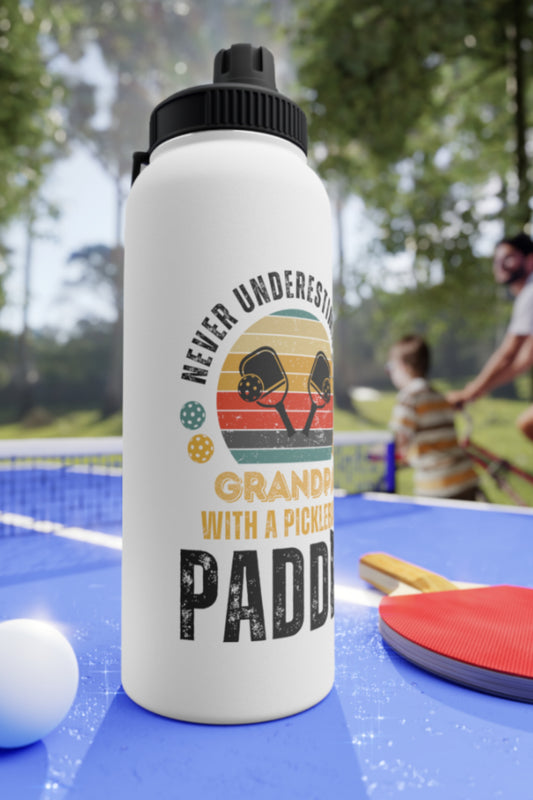 Never Underestimate a Grandpa with a Pickleball Paddle