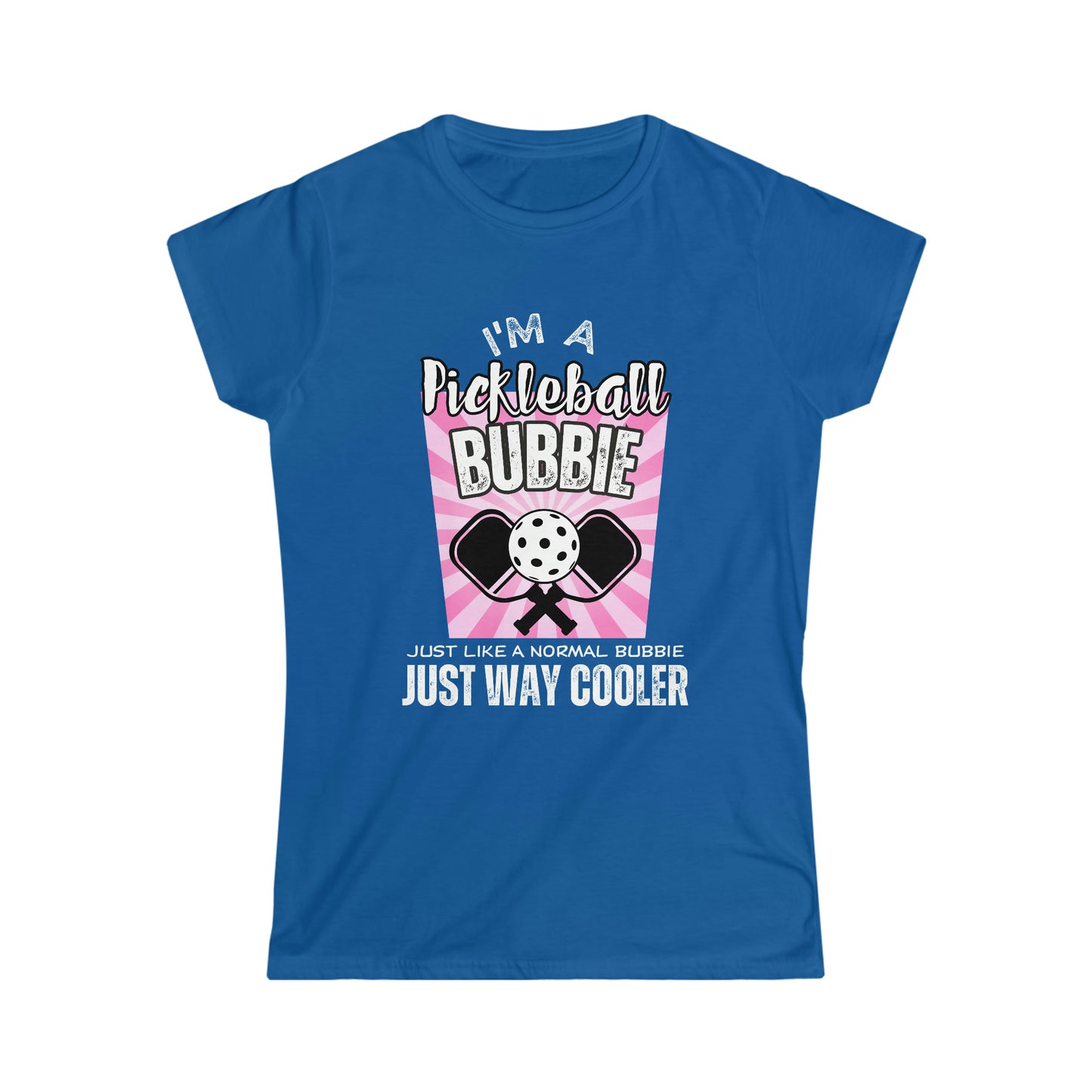 I'm a Pickleball Bubbie - Women's Softstyle Tee 2