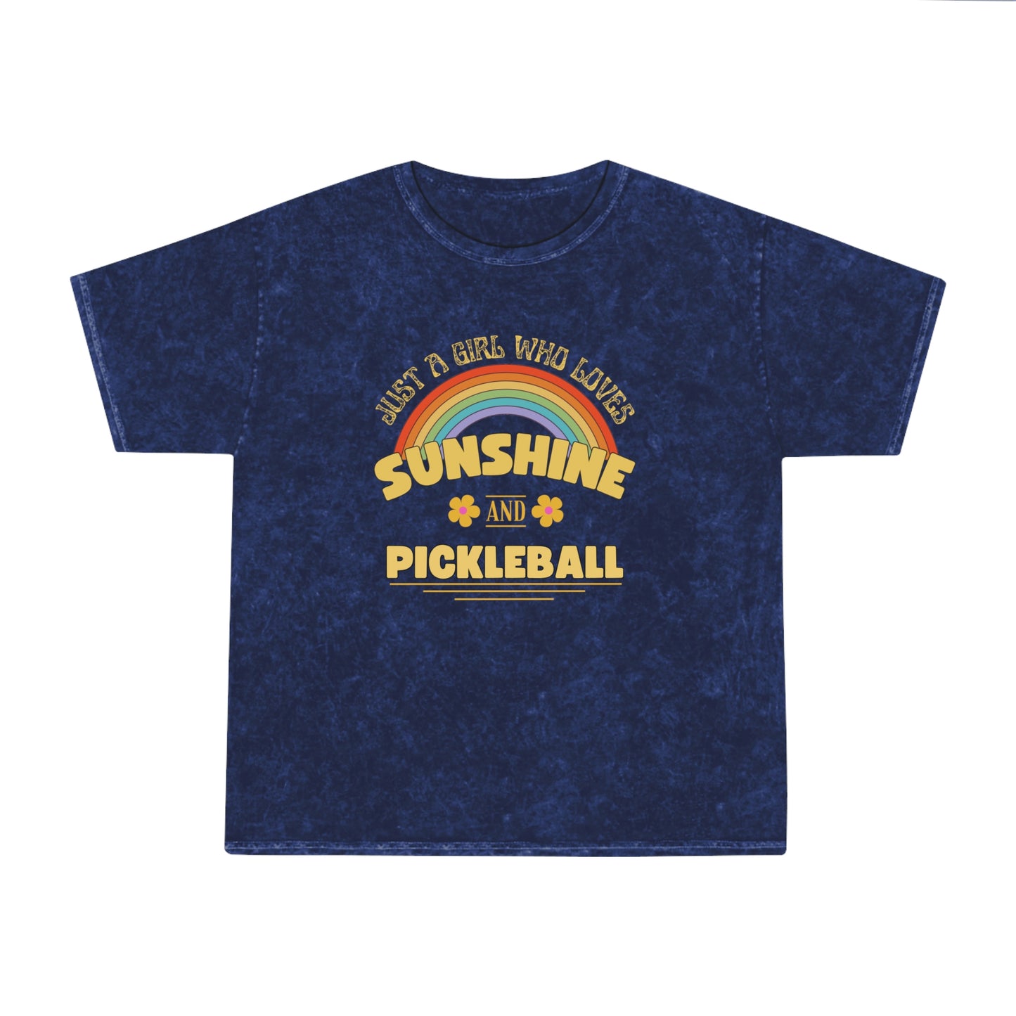 Unisex Mineral Wash T-Shirt (Sunshine Graphic Women)