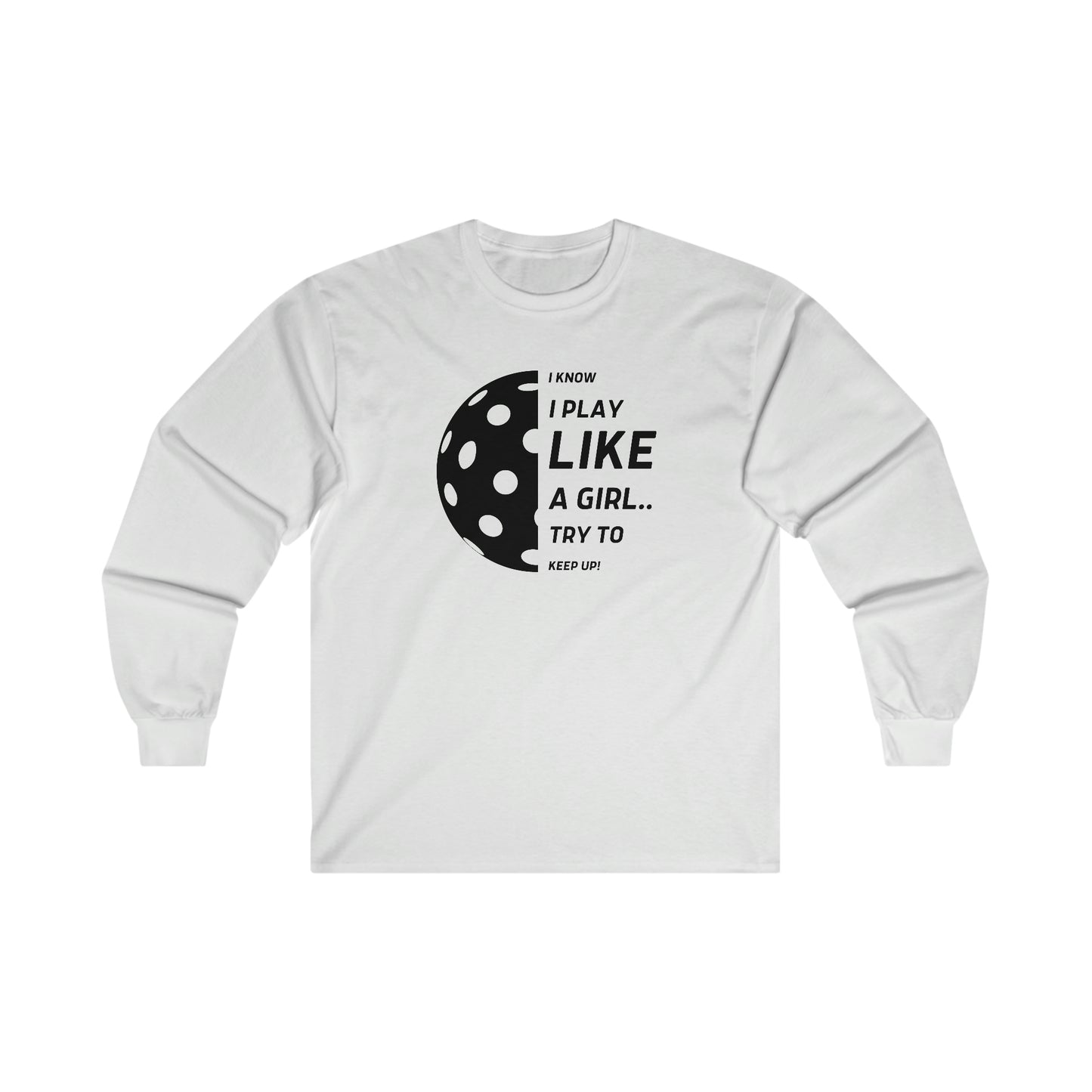 Ultra Cotton Long Sleeve Tee (BLACK GRAPHIC)