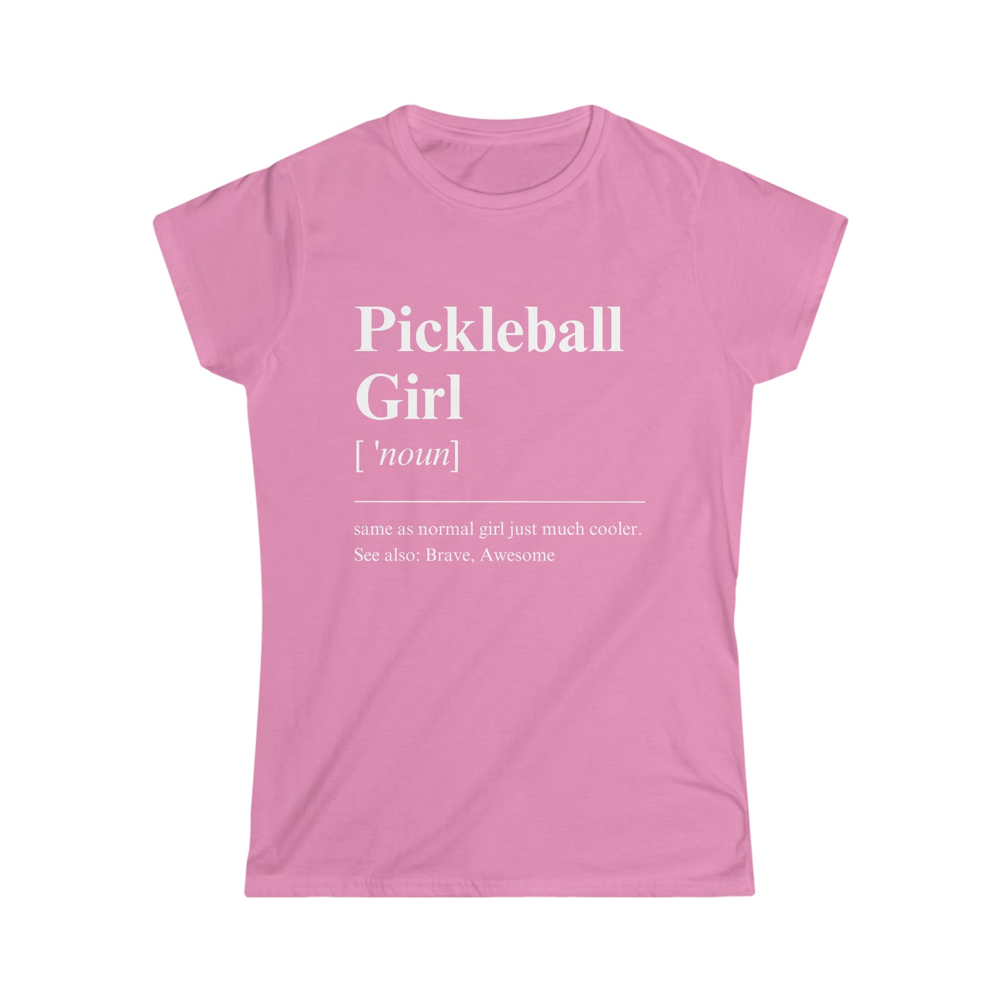 Pickleball Girl [ 'noun]