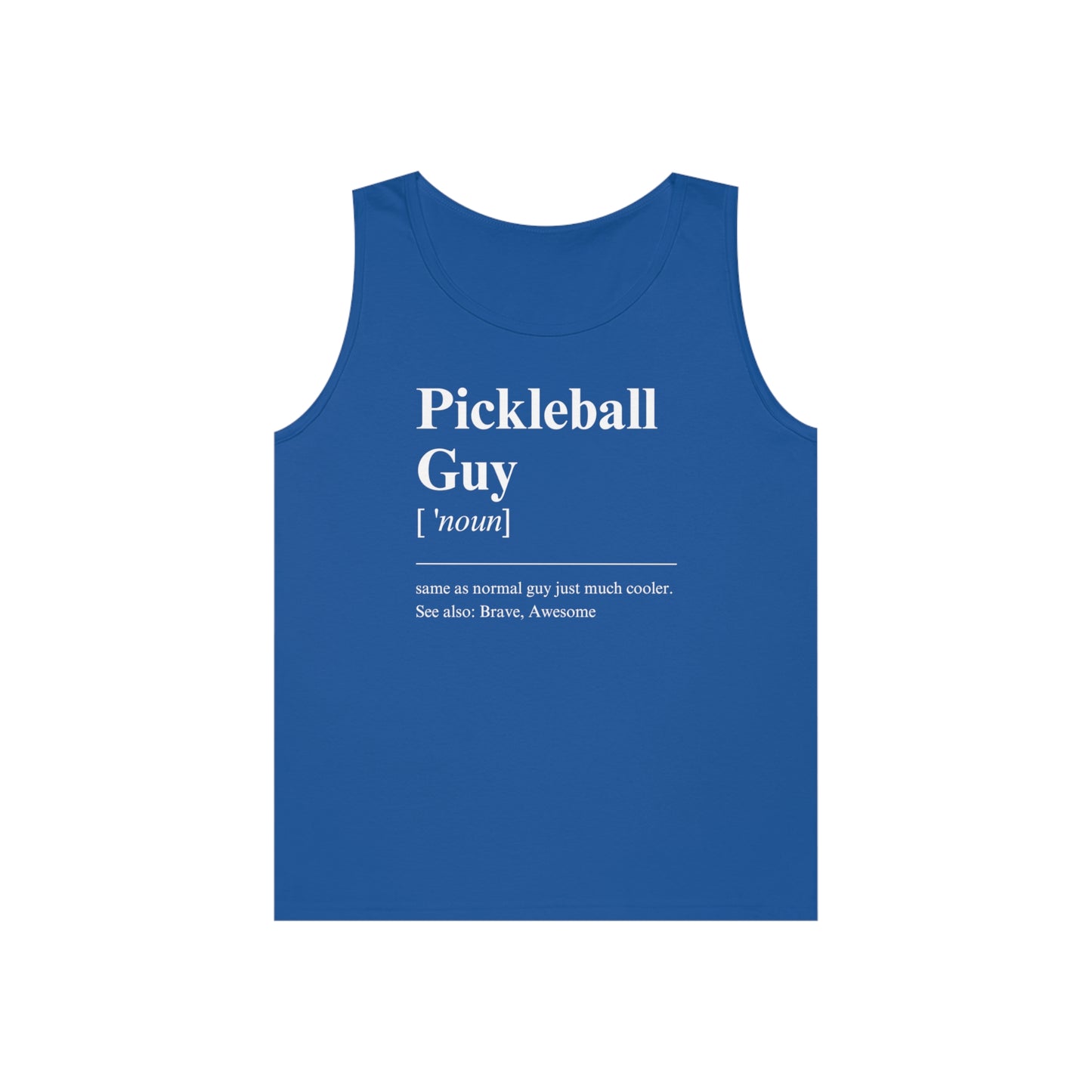 Pickleball Guy [ 'noun]